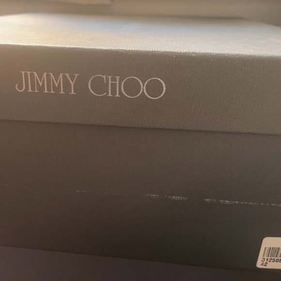 Jimmy Choo Belgravia Leopard men's black high-top sneakers US9 EU42 - Picture 11 of 12